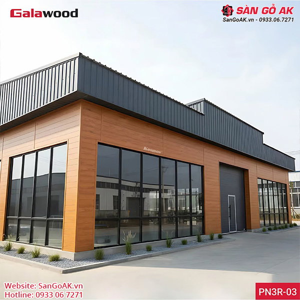 Tấm Panel Cách Nhiệt 3 Rãnh PN3R-03 Màu Cánh Gián